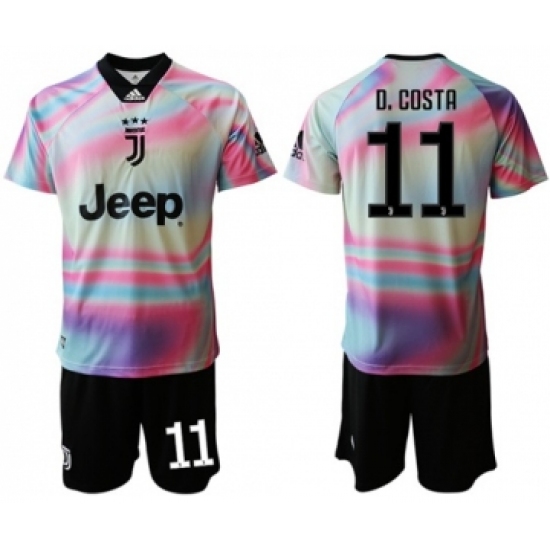 Juventus 11 D.Costa Anniversary Soccer Club Jersey