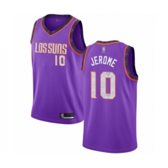 Youth Phoenix Suns 10 Ty Jerome Swingman Purple Basketball Jersey - 2018 19 City Edition