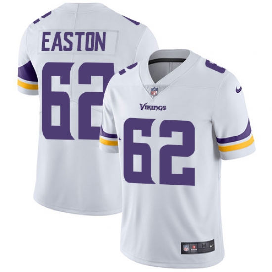 Youth Nike Minnesota Vikings 62 Nick Easton White Vapor Untouchable Limited Player NFL Jersey