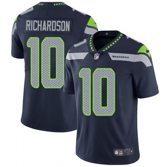 Youth Nike Seattle Seahawks 10 Paul Richardson Steel Blue Team Color Vapor Untouchable Limited Player NFL Jersey