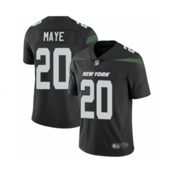 Youth New York Jets 20 Marcus Maye Black Alternate Vapor Untouchable Limited Player Football Jersey