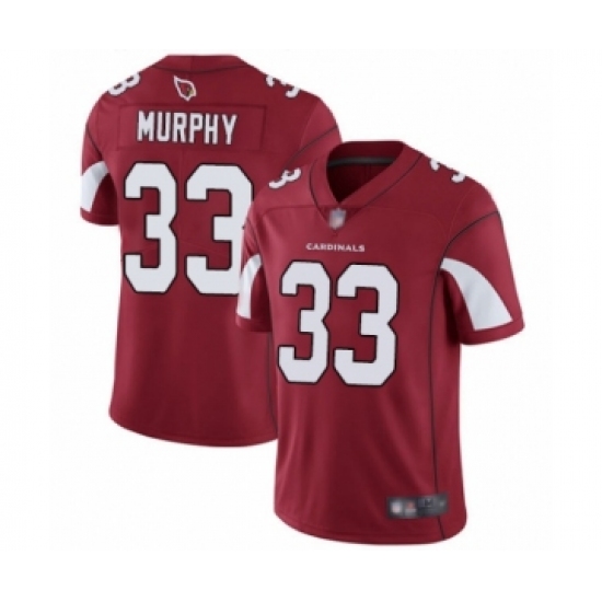 Men's Arizona Cardinals 33 Byron Murphy Red Team Color Vapor Untouchable Limited Player Football Jersey
