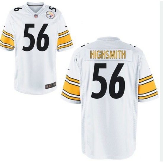 Men's Pittsburgh Steelers 56 Alex Highsmith Nike White Limited Jersey