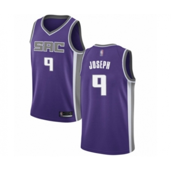 Women's Sacramento Kings 9 Cory Joseph Swingman Purple Basketball Jersey - Icon Edition