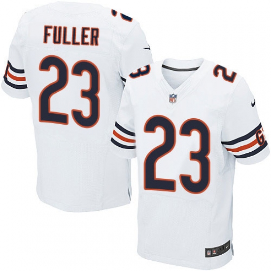 Men's Nike Chicago Bears 23 Kyle Fuller Elite White NFL Jersey