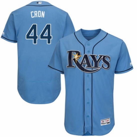 Men's Majestic Tampa Bay Rays 44 C. J. Cron Columbia Alternate Flex Base Authentic Collection MLB Jersey