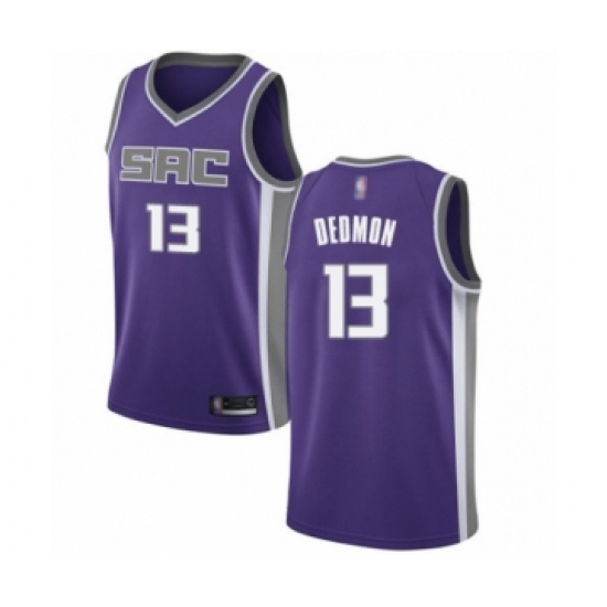 Women's Sacramento Kings 13 Dewayne Dedmon Swingman Purple Basketball Jersey - Icon Edition