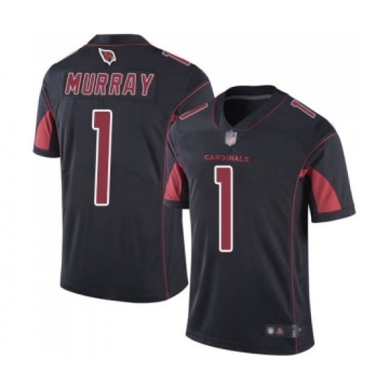 Youth Arizona Cardinals 1 Kyler Murray Limited Black Rush Vapor Untouchable Football Jersey