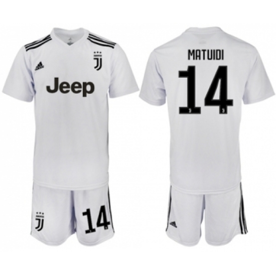 Juventus 14 Matuidi White Soccer Club Jersey