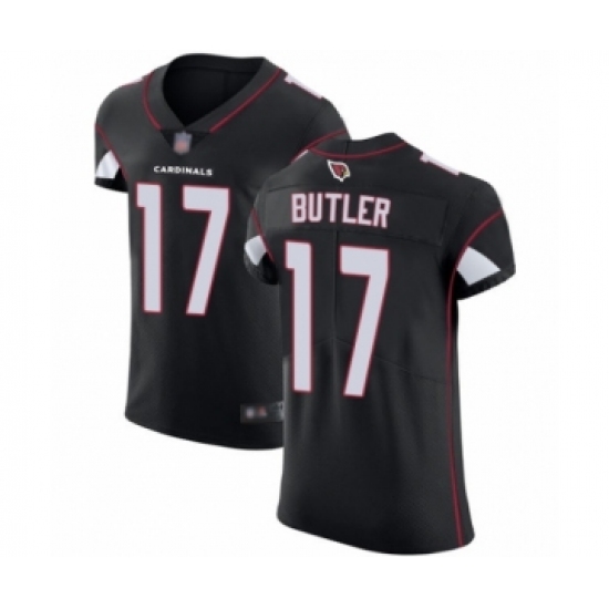 Men's Arizona Cardinals 17 Hakeem Butler Black Alternate Vapor Untouchable Elite Player Football Jersey