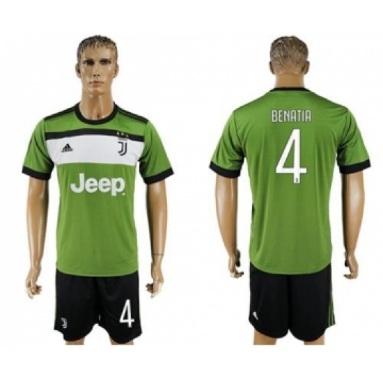 Juventus 4 Benatia SEC Away Soccer Club Jersey
