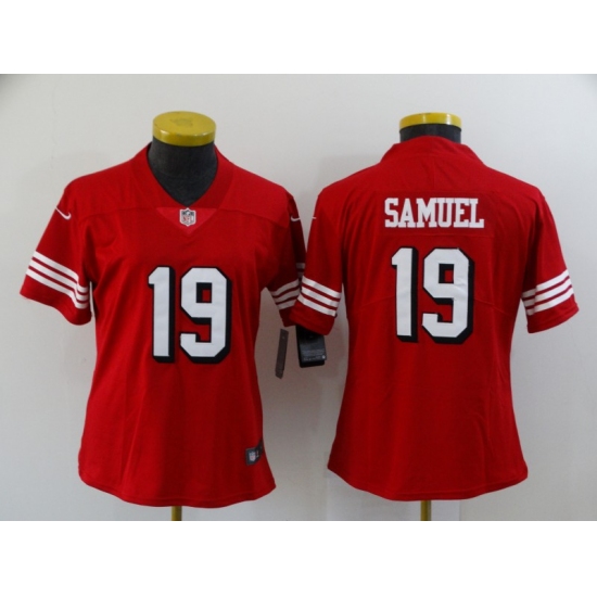 Women's San Francisco 49ers 19 Deebo Samuel Limited Jersey