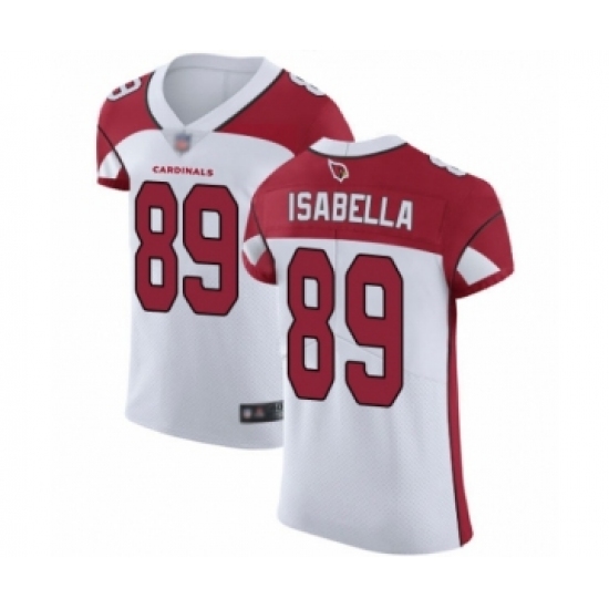 Men's Arizona Cardinals 89 Andy Isabella White Vapor Untouchable Elite Player Football Jersey