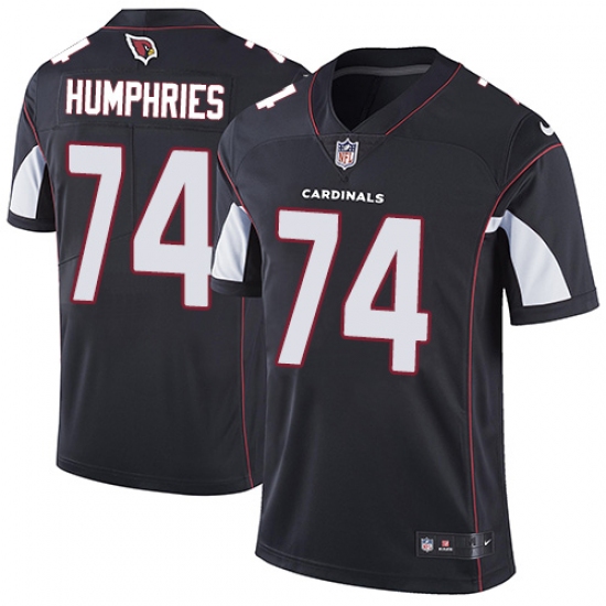 Youth Nike Arizona Cardinals 74 D.J. Humphries Black Alternate Vapor Untouchable Limited Player NFL Jersey