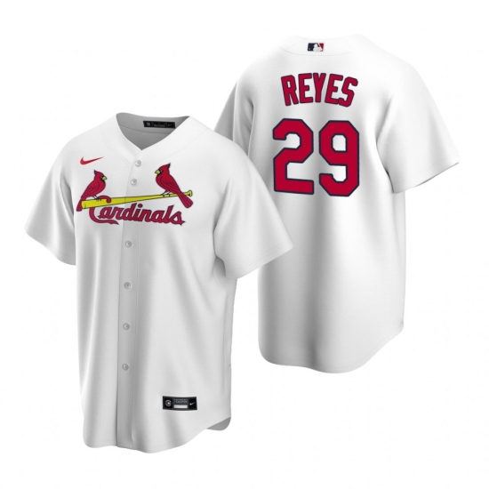 Men's Nike St. Louis Cardinals 29 Alex Reyes White Home Stitched Baseball Jersey