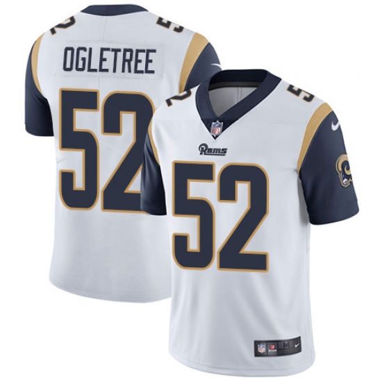Men's Nike Los Angeles Rams 52 Alec Ogletree White Vapor Untouchable Limited Player NFL Jersey