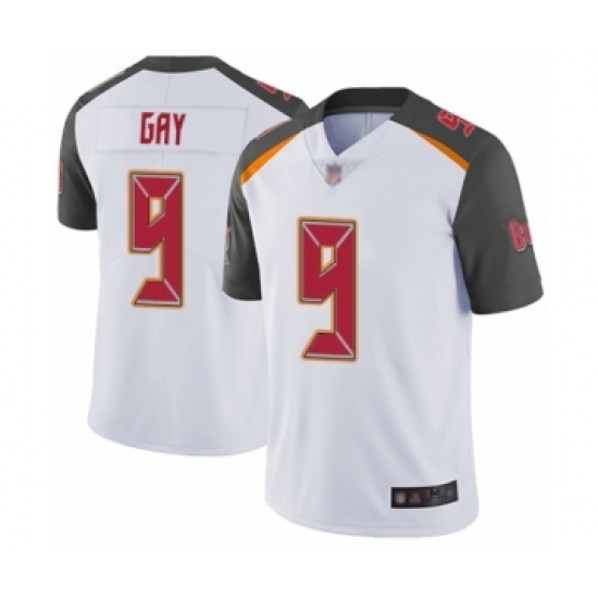 Youth Tampa Bay Buccaneers 9 Matt Gay White Vapor Untouchable Limited Player Football Jersey