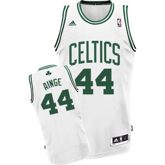 Men's Adidas Boston Celtics 44 Danny Ainge Swingman White Home NBA Jersey