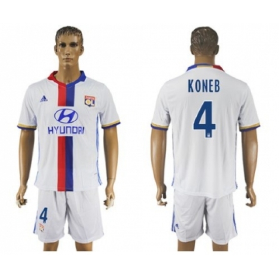 Lyon 4 Koneb Home Soccer Club Jersey