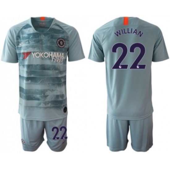 Chelsea 22 Willian Third Soccer Club Jersey