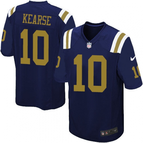 Men's Nike New York Jets 10 Jermaine Kearse Limited Navy Blue Alternate NFL Jersey