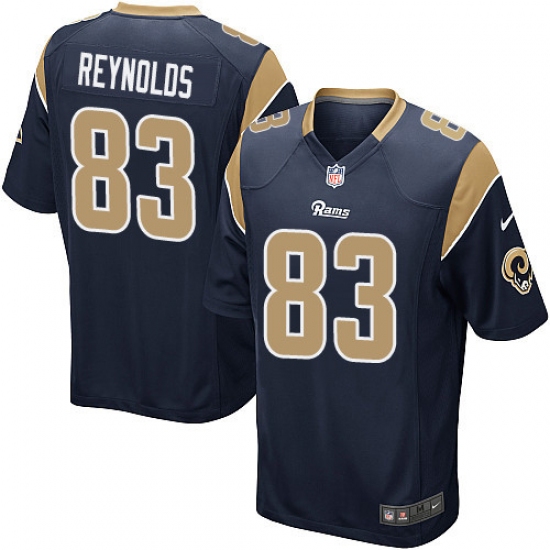 Men's Nike Los Angeles Rams 83 Josh Reynolds Game Navy Blue Team Color NFL Jersey