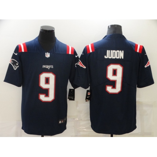 Men's New England Patriots 9 Matthew Judon Nike Navy Limited Player Jersey