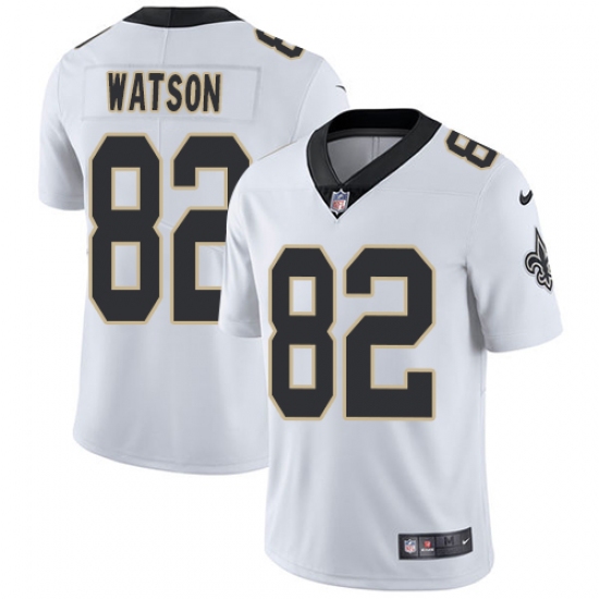 Youth Nike New Orleans Saints 82 Benjamin Watson White Vapor Untouchable Limited Player NFL Jersey