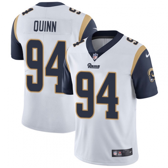 Youth Nike Los Angeles Rams 94 Robert Quinn White Vapor Untouchable Limited Player NFL Jersey