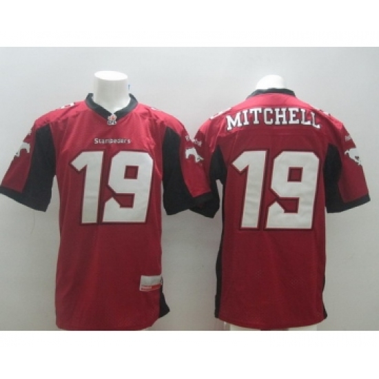 CFL Calgary Stampeders 19 Bo Levi Mitchell Red Jersey