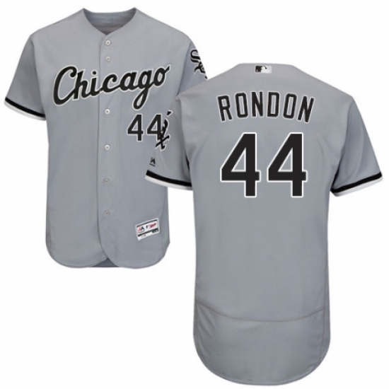 Men's Majestic Chicago White Sox 44 Bruce Rondon Replica Grey Road Cool Base MLB Jersey