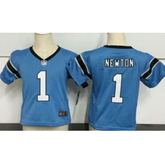 Toddler Carolina Panthers 59 Luke Kuechly Light Blue Alternate Stitched NFL Nike Game Jersey