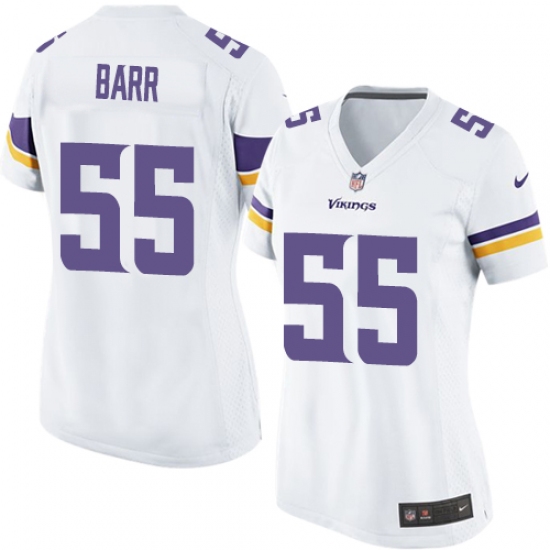 Women's Nike Minnesota Vikings 55 Anthony Barr Game White NFL Jersey