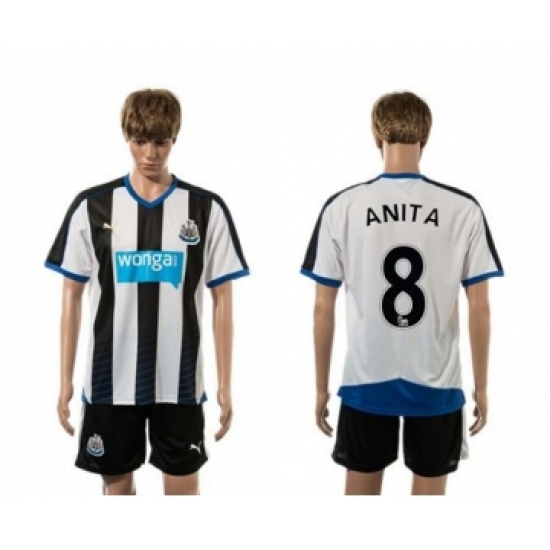 Newcastle 8 ANITA Home Soccer Club Jersey