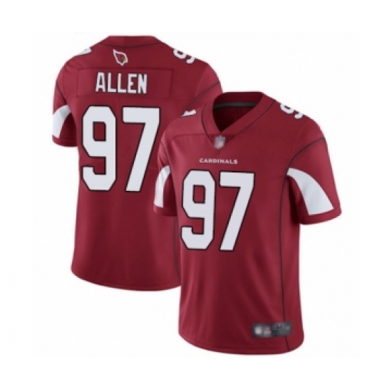 Youth Arizona Cardinals 97 Zach Allen Red Team Color Vapor Untouchable Limited Player Football Jersey