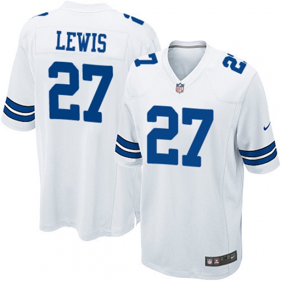 Men's Nike Dallas Cowboys 27 Jourdan Lewis Game White NFL Jersey