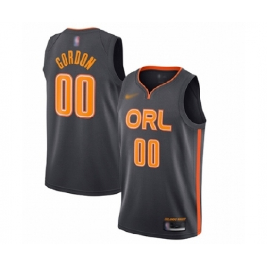 Women's Orlando Magic 00 Aaron Gordon Swingman Charcoal Basketball Jersey - 2019 20 City Edition