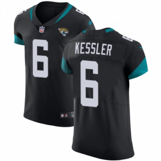Men's Nike Jacksonville Jaguars 6 Cody Kessler Teal Green Team Color Vapor Untouchable Elite Player NFL Jersey