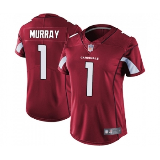 Women's Arizona Cardinals 1 Kyler Murray Red Team Color Vapor Untouchable Limited Player Football Jersey