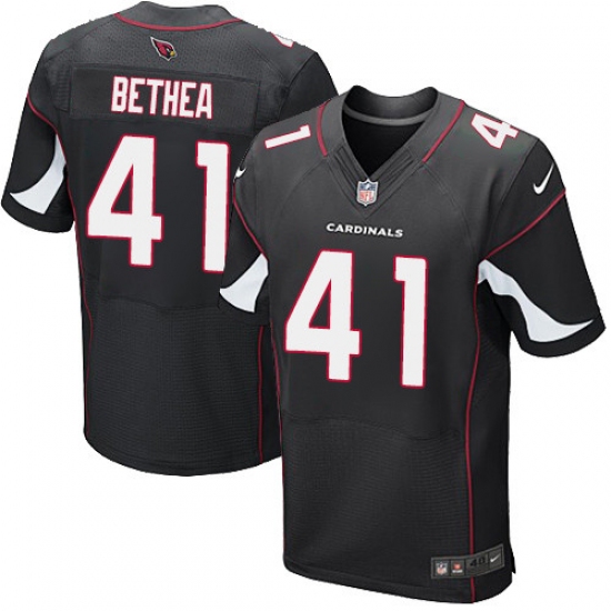 Men's Nike Arizona Cardinals 41 Antoine Bethea Elite Black Alternate NFL Jersey