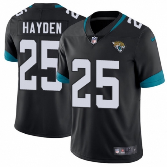 Youth Nike Jacksonville Jaguars 25 D.J. Hayden Teal Green Team Color Vapor Untouchable Limited Player NFL Jersey