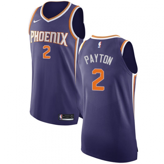 Youth Nike Phoenix Suns 2 Elfrid Payton Authentic Purple Road NBA Jersey - Icon Edition