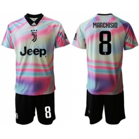 Juventus 8 Marchisio Anniversary Soccer Club Jersey