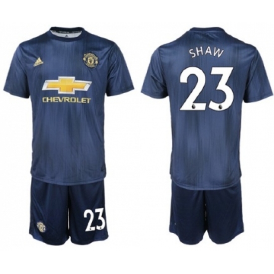 Manchester United 23 Shaw Third Soccer Club Jersey