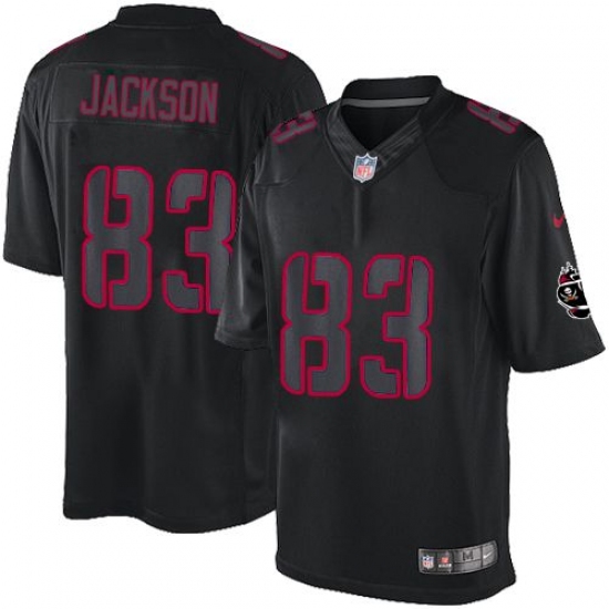 Men's Nike Tampa Bay Buccaneers 83 Vincent Jackson Limited Black Impact NFL Jersey