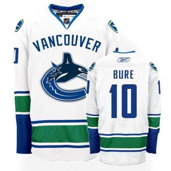Youth Reebok Vancouver Canucks 10 Pavel Bure Authentic White Away NHL Jersey