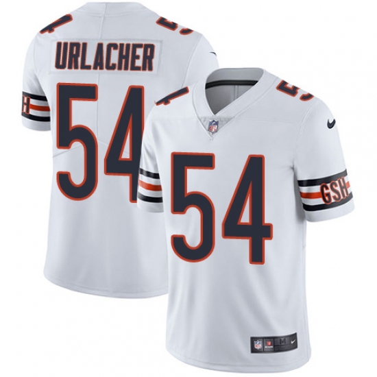 Men's Nike Chicago Bears 54 Brian Urlacher White Vapor Untouchable Limited Player NFL Jersey