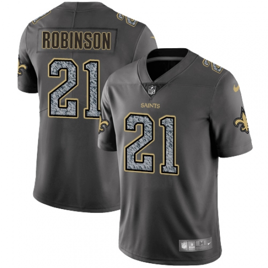 Youth Nike New Orleans Saints 21 Patrick Robinson Gray Static Vapor Untouchable Limited NFL Jersey