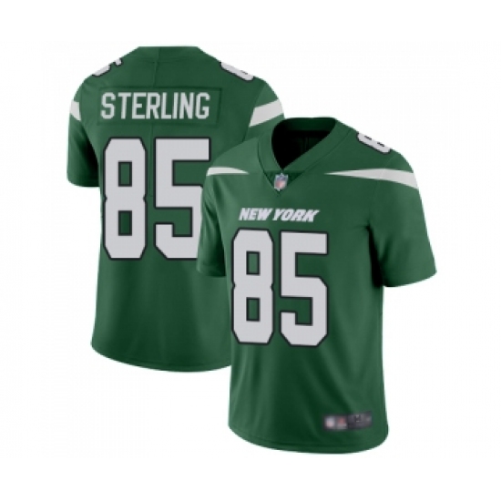 Youth New York Jets 85 Neal Sterling Green Team Color Vapor Untouchable Limited Player Football Jersey