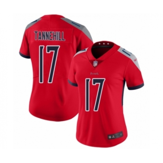Women's Tennessee Titans 21 Malcolm Butler Limited Red Inverted Legend Football Jersey